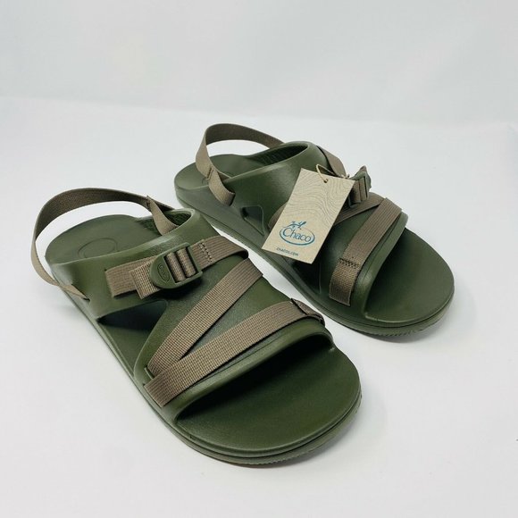 Chaco Men\'s Chillos Sport Sandal Men 15 Moss Green Vegan Z Strap Waterproof EVA main image 11